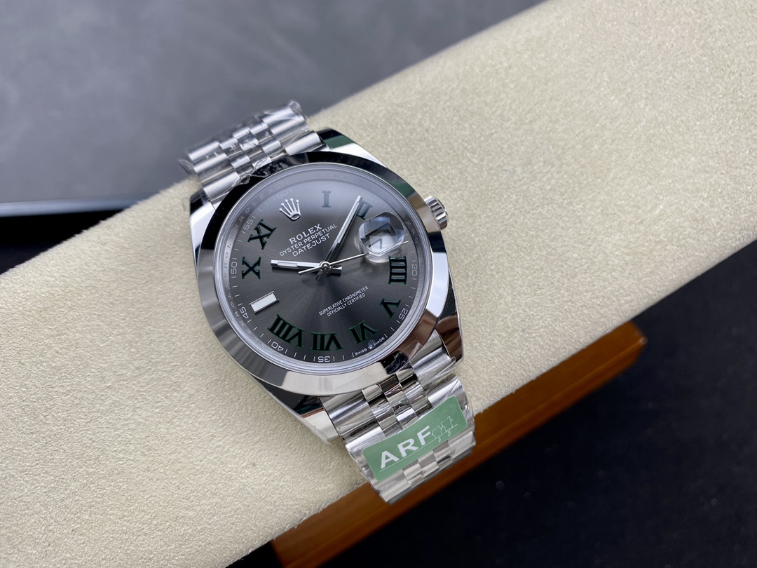 Rolex Datejust II Perpetual Grey Roman Dial 126300Jubilee Replica-fasswatch