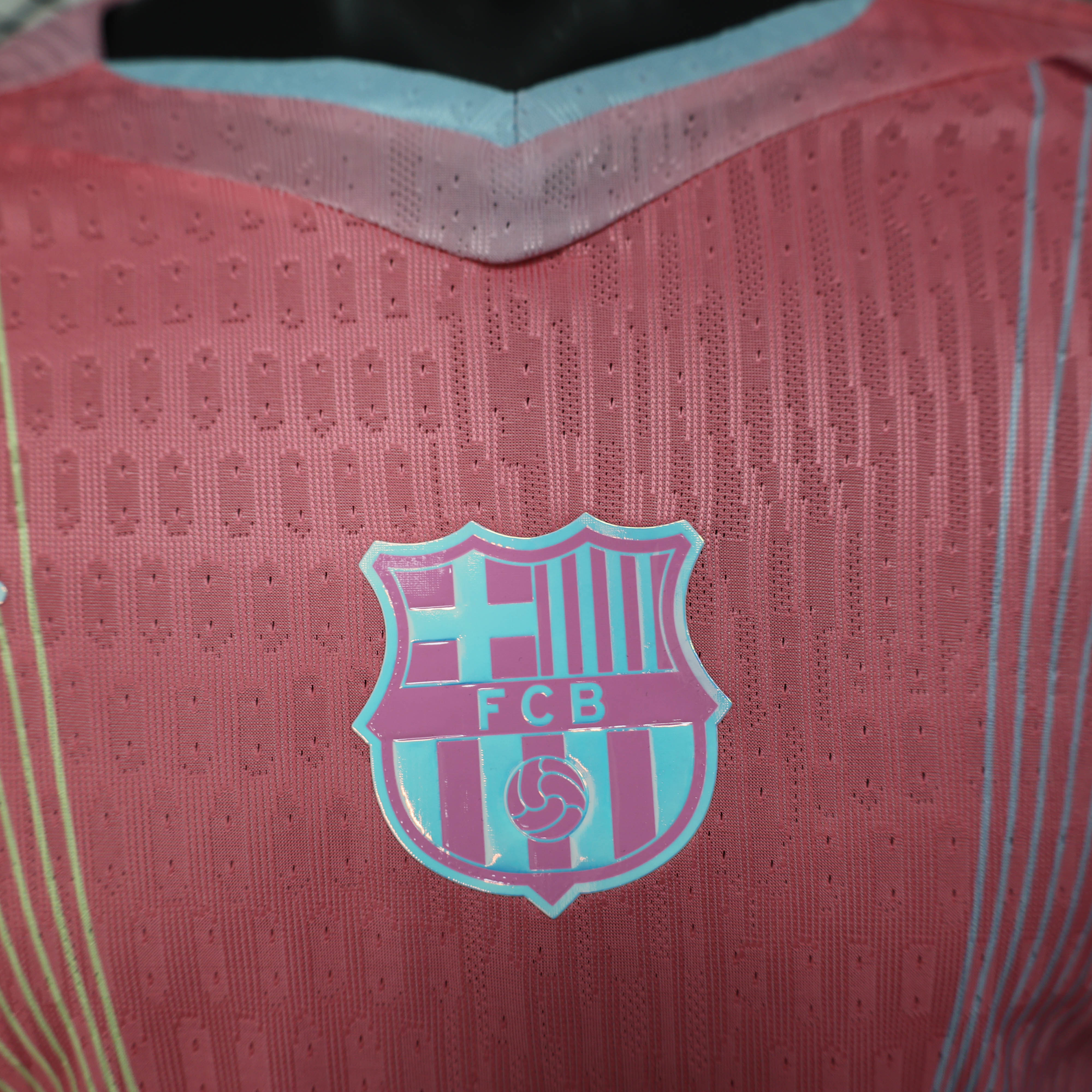 2025/2026 Player Version Barcelona Concept Pink Football Shirt 1:1 Thai Quality:football jersey mysite: unitedjerseyfootball 邓江浪:football