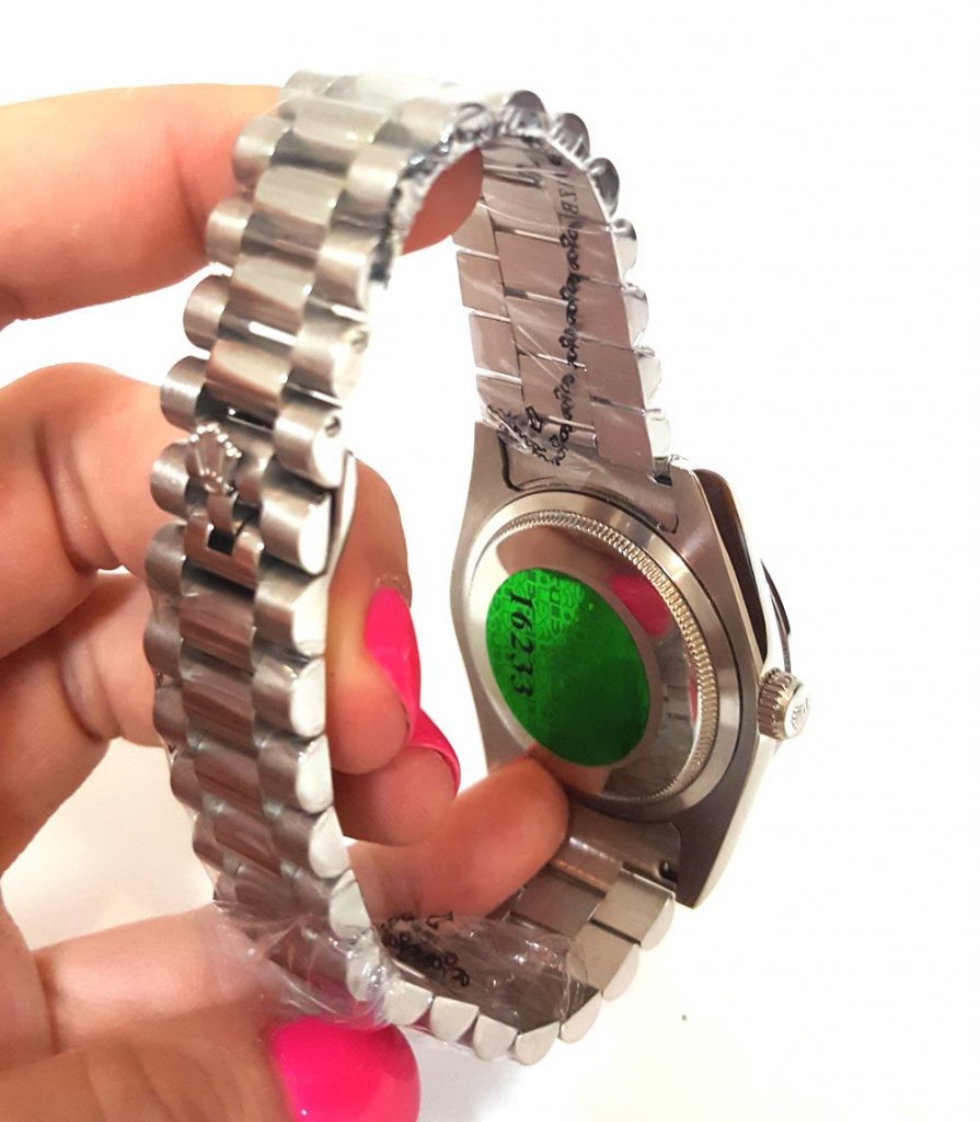 Replica Rolex Day-Date 36mm Silver Dial 118346-fasswatch