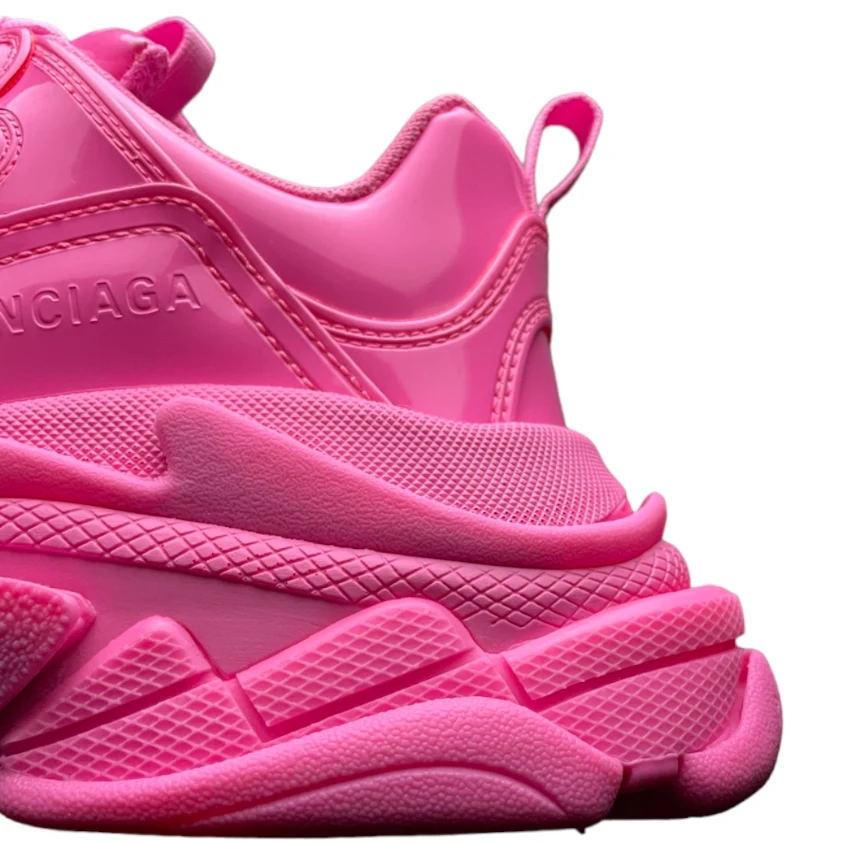 Balenciaga Triple S Sneaker In Patent Pink、mysite、Cacoeks