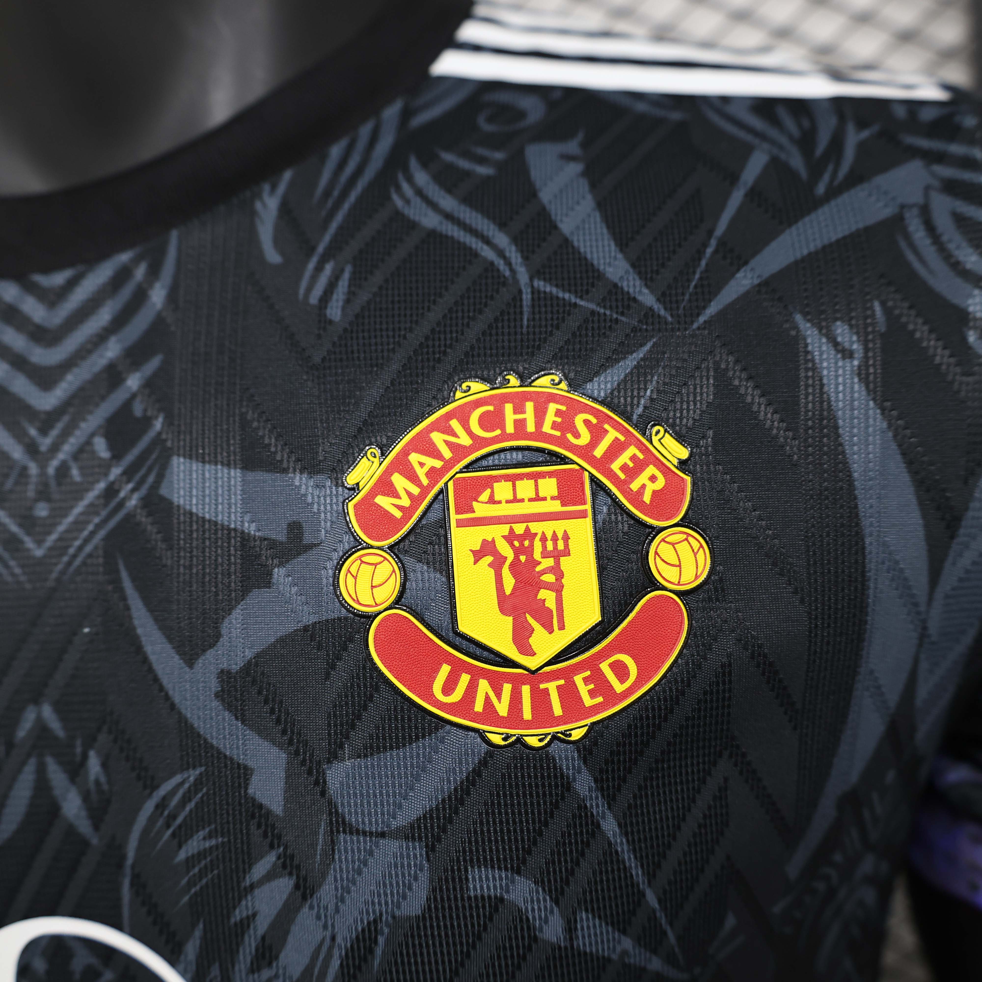 2024/2025 Player Version Manchester United Special Edition Black and purple Football Shirt 1:1 Thai Quality:football jersey mysite: unitedjerseyfootball 邓江浪:football
