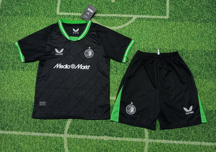 24/25 Feyenoord Away Football Shirt Kids Size Suit-mysite Custom Football Kit- Nextkits