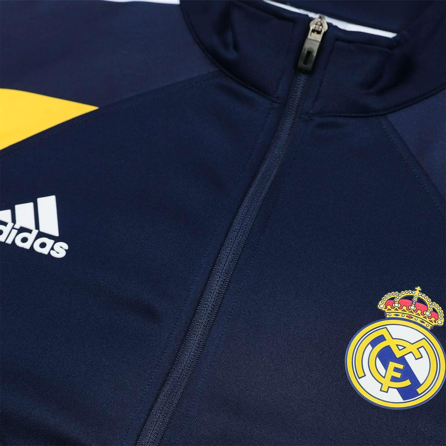 foot-Real Madrid 25-26 Jacket Training Tracksuit - Deep Blue Jackets & Deep Blue Pants