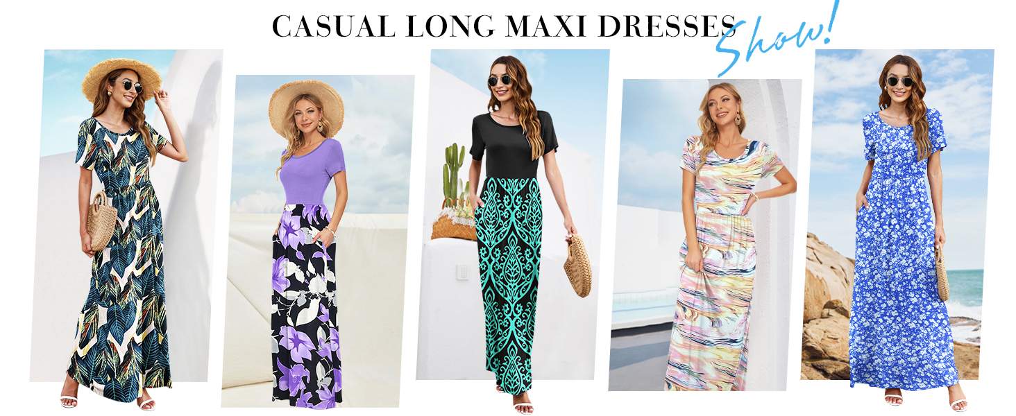 long maxi dress