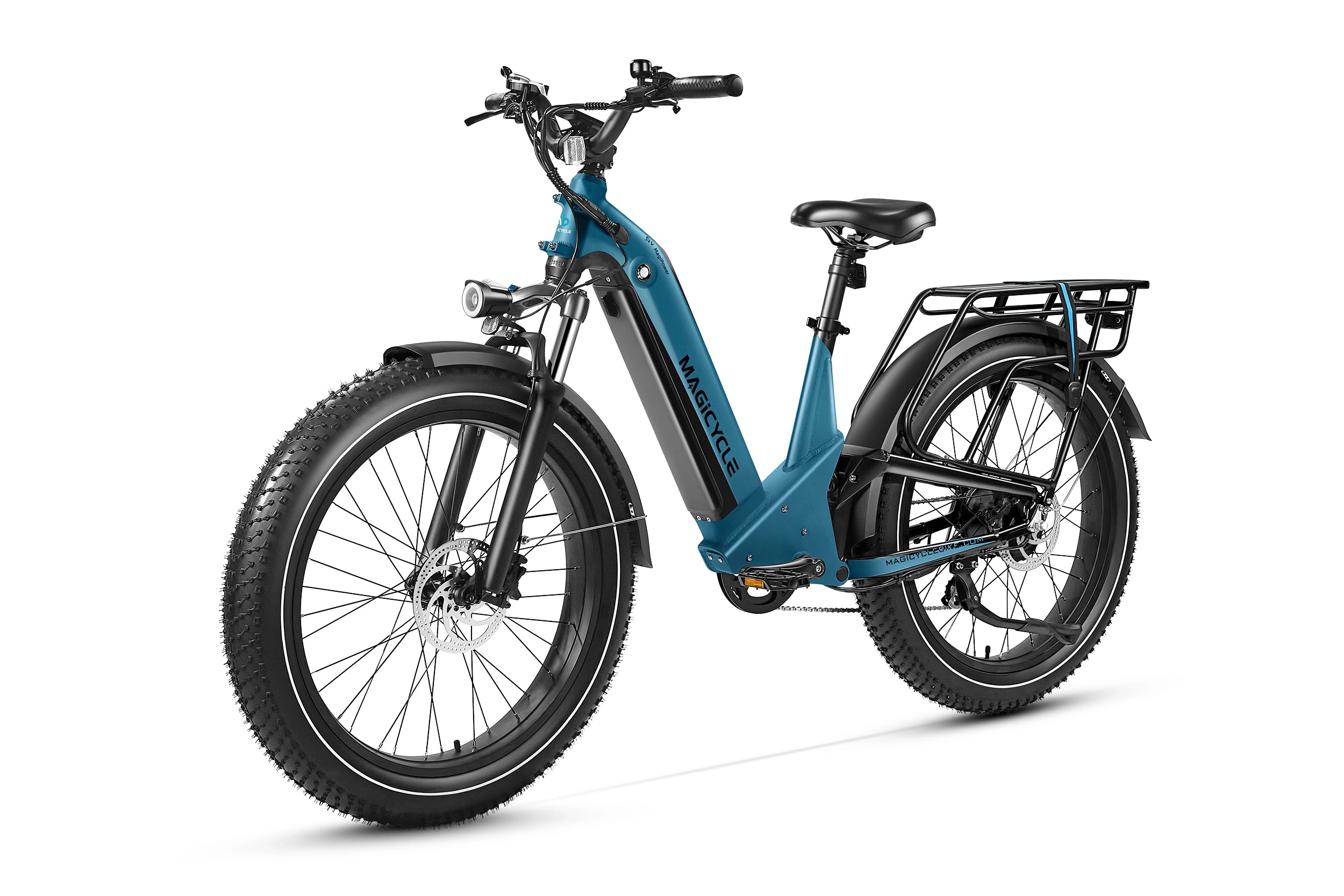 Magicycle Deer Step-Thru Full Suspension Ebike SUV、mySite、bearsvspackers
