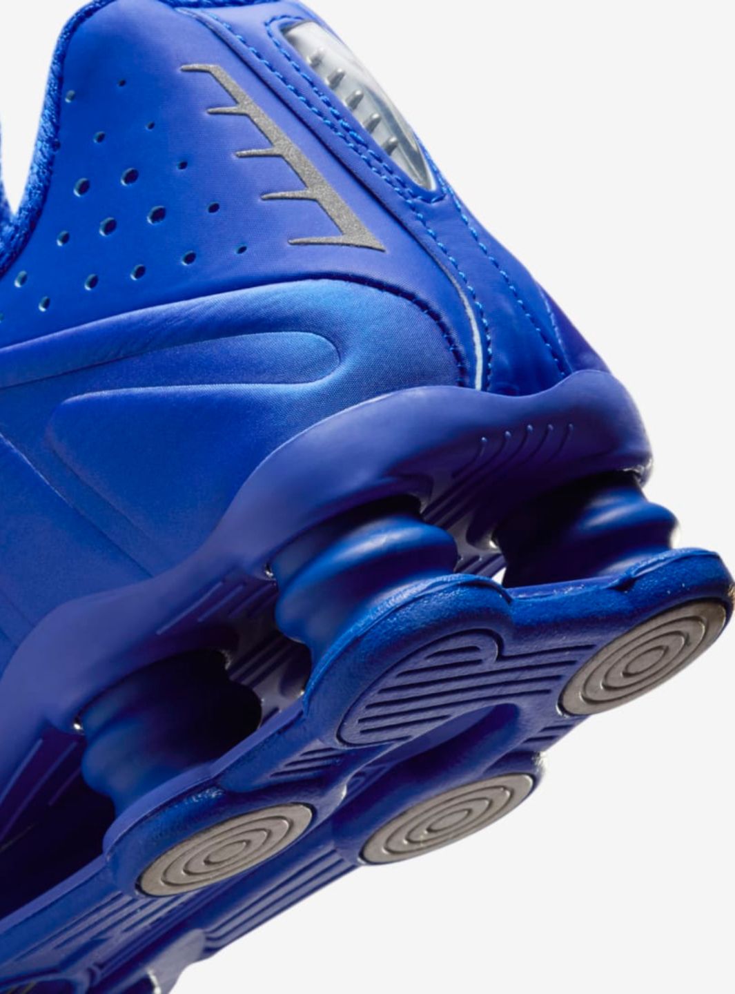 Nike Shox R4 Racer Blue Metallic Silver、NIKE、Cacoeks