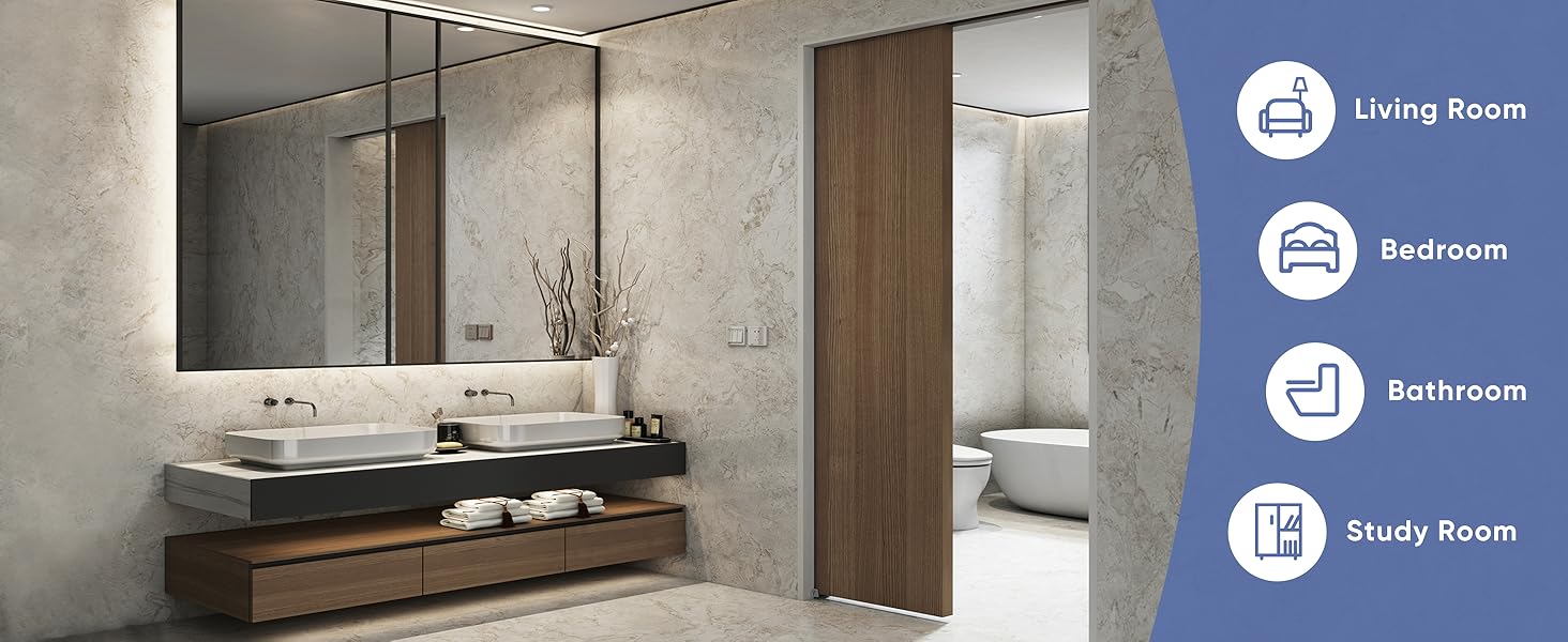 pocket door track kit