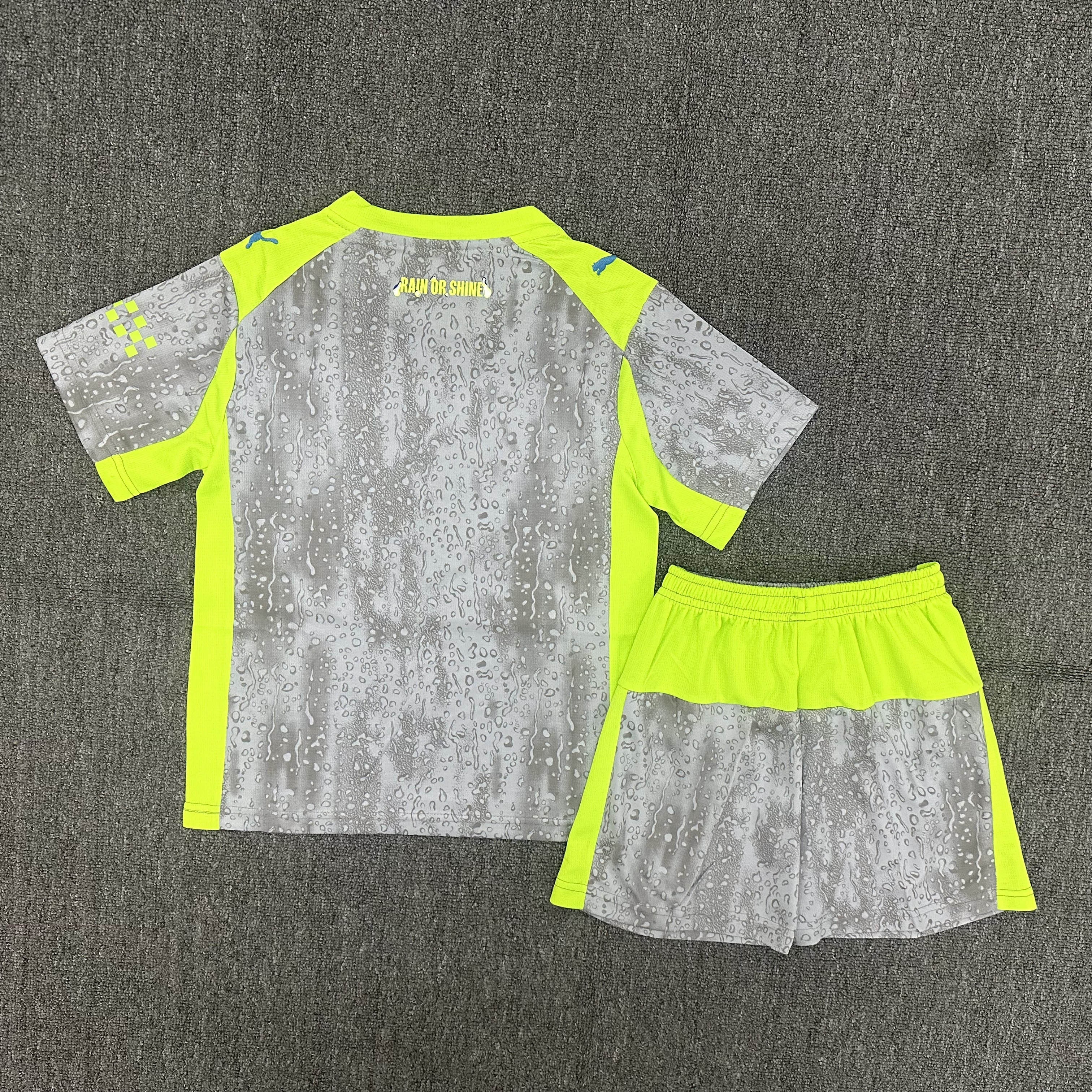 2025/2026 Manchester City Third Away Football Shirt 1:1 Thai Quality Kids Size:football jersey mysite: unitedjerseyfootball 邓江浪:football