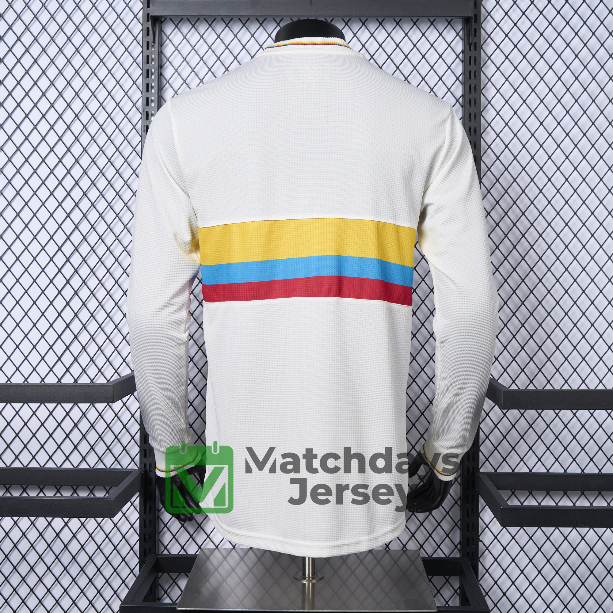 GlobeJersey-Colombia 2024 100th Anniversary Long Sleeve Jersey - Player Version