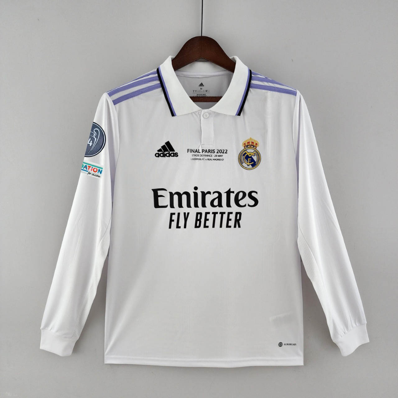 2022/2023 Long Sleeve Real Madrid Home 14 Champions Edition Jersey:football jersey mysite: unitedjerseyfootball 邓江浪:football
