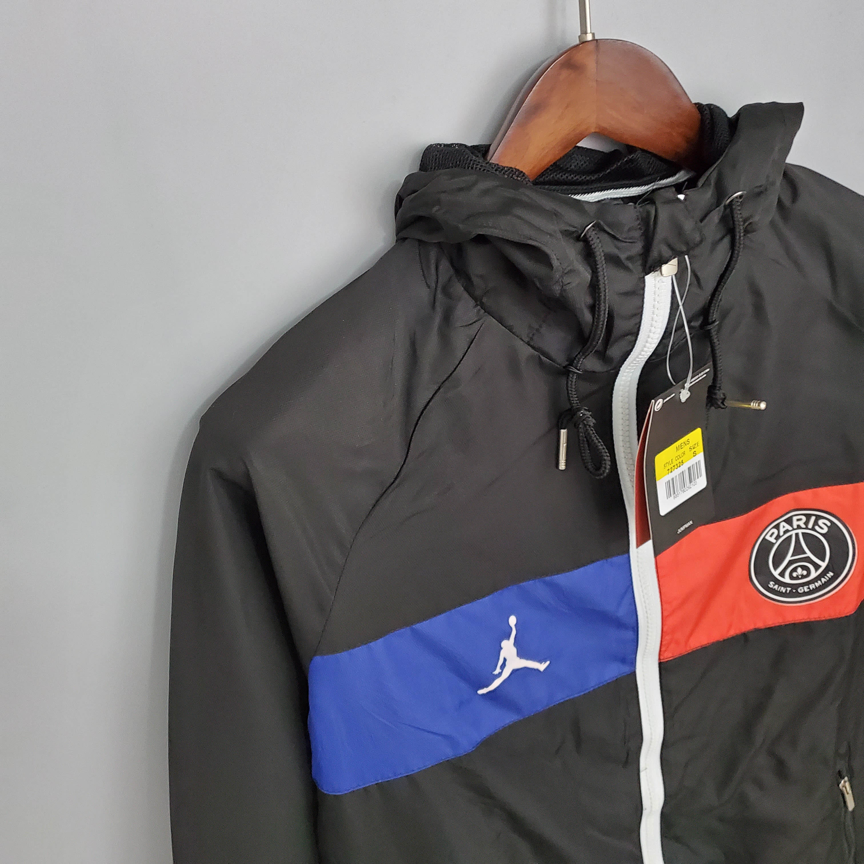 2021 Windbreaker Psg Paris Saint-Germain Black:football jersey mysite: unitedjerseyfootball 邓江浪:football