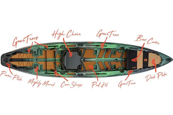 Crescent Kayaks Shoalie Fishing Kayak