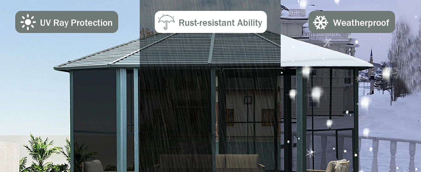 Domi Outdoor Living Octagonal Solarium