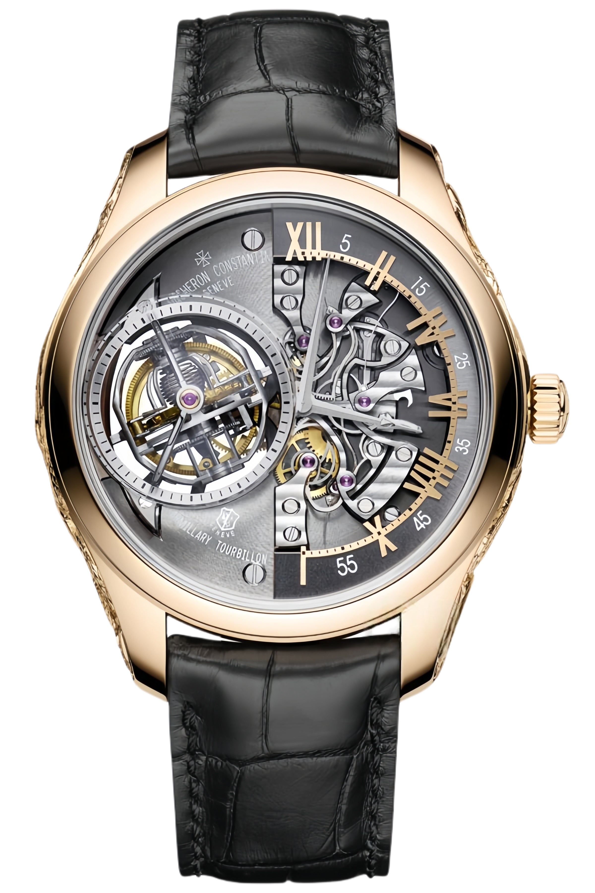 Vacheron Constantin Les Cabinotiers Ref. 9810C/000R-B369 Super Clone Watch – Rose Gold Case Artistic Enamel Dial Swiss Replica