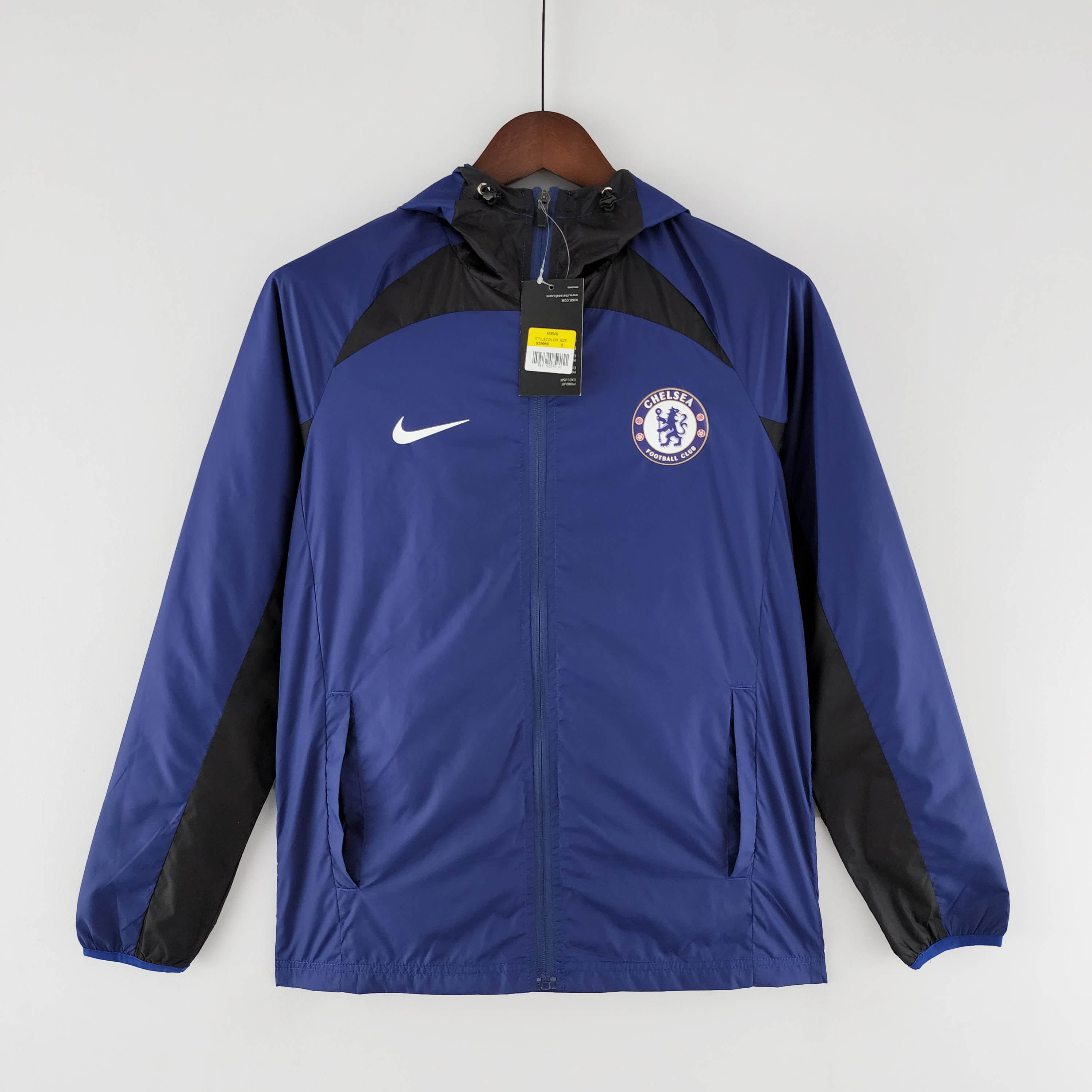 2022 Chelsea Windbreaker Blue Black:football jersey mysite: unitedjerseyfootball 邓江浪:football