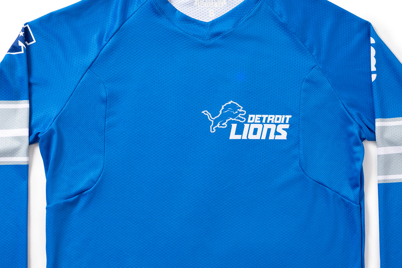 State Bicycle Co. | NFL Collection – Long-Sleeve MTB Jersey – Detroit Lions、mySite、bearsvspackers