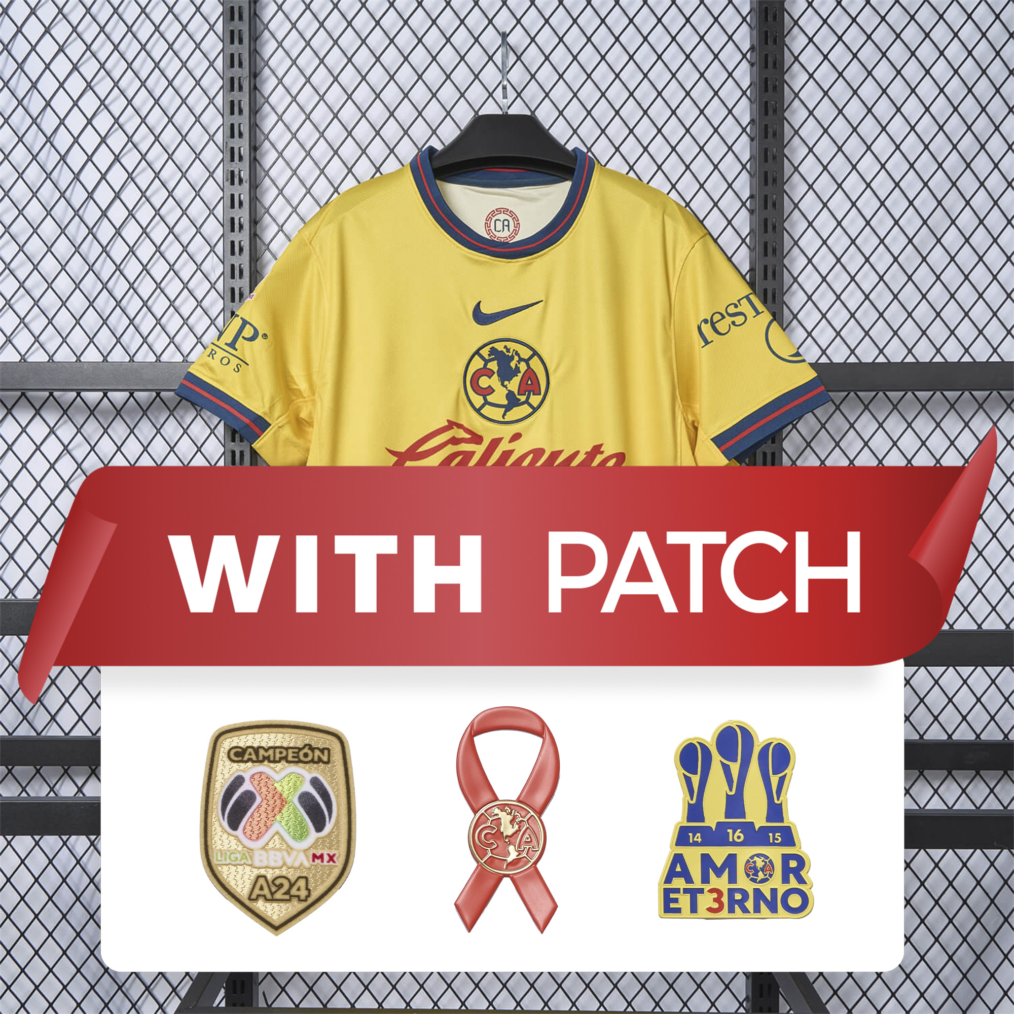 UltraTrikot-Club América 24-25 Home Jersey - Fans Version