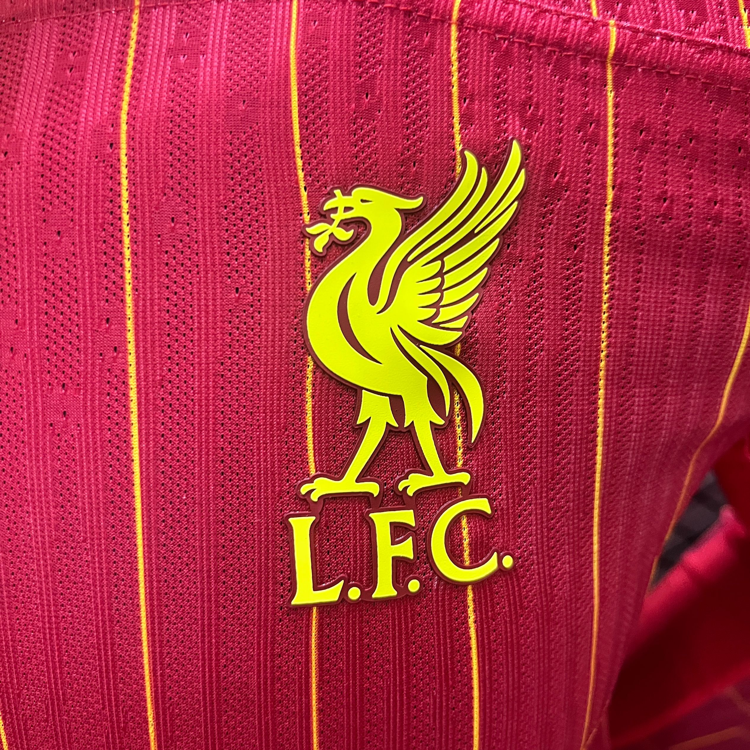 Higojerseys-Liver.pool 24-25 Home Long Sleeve Jersey - Player Version