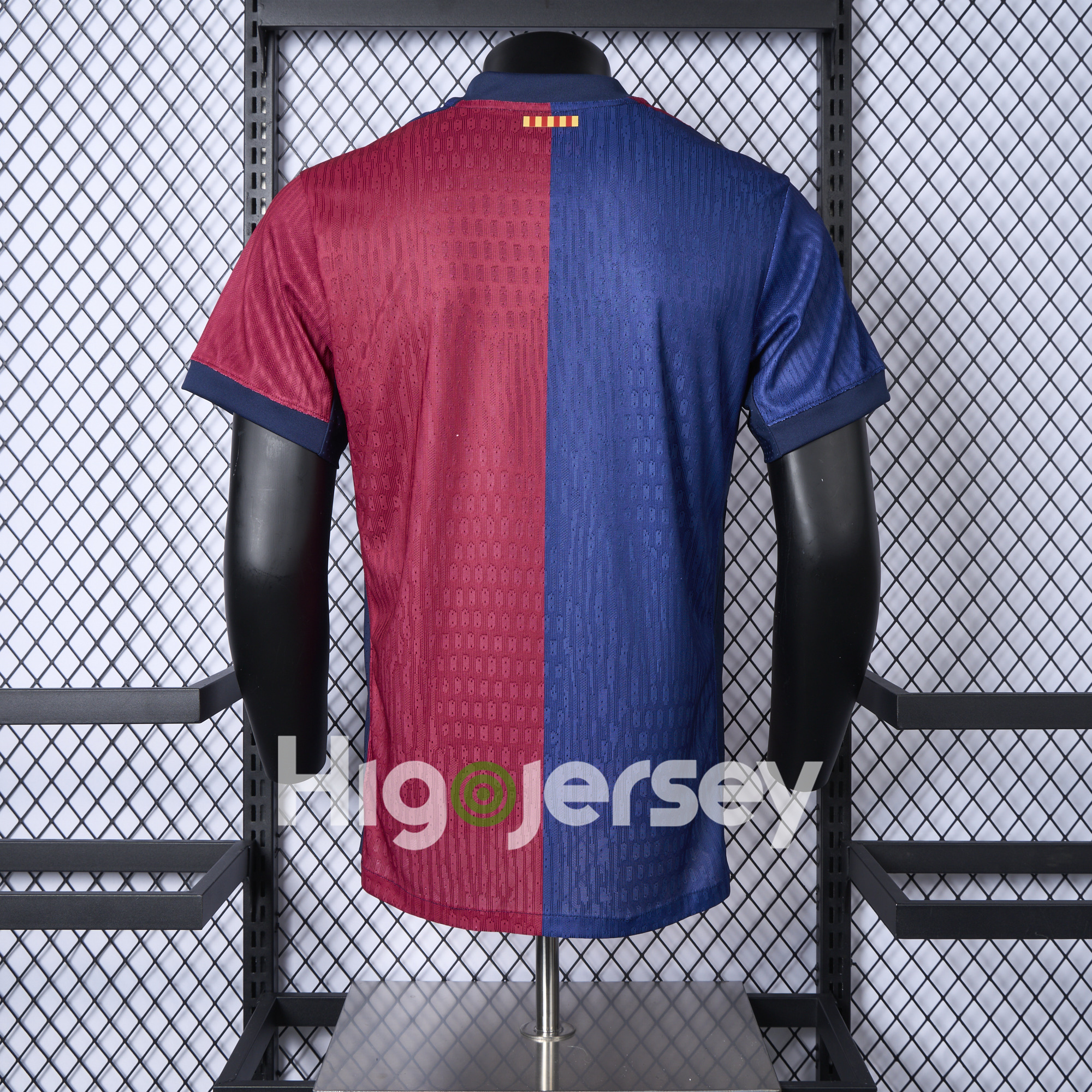 Higojerseys-Barcelona 24-25 Home Unsponsored Anniversary Jersey - Player Version