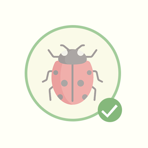 Red ladybug on a leaf