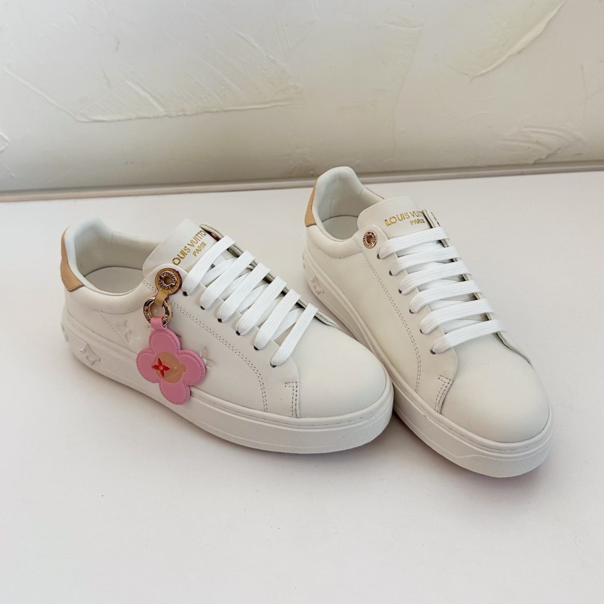 TIME OUT SNEAKER IN WHITE CALFSKIN、mysite、Cacoeks