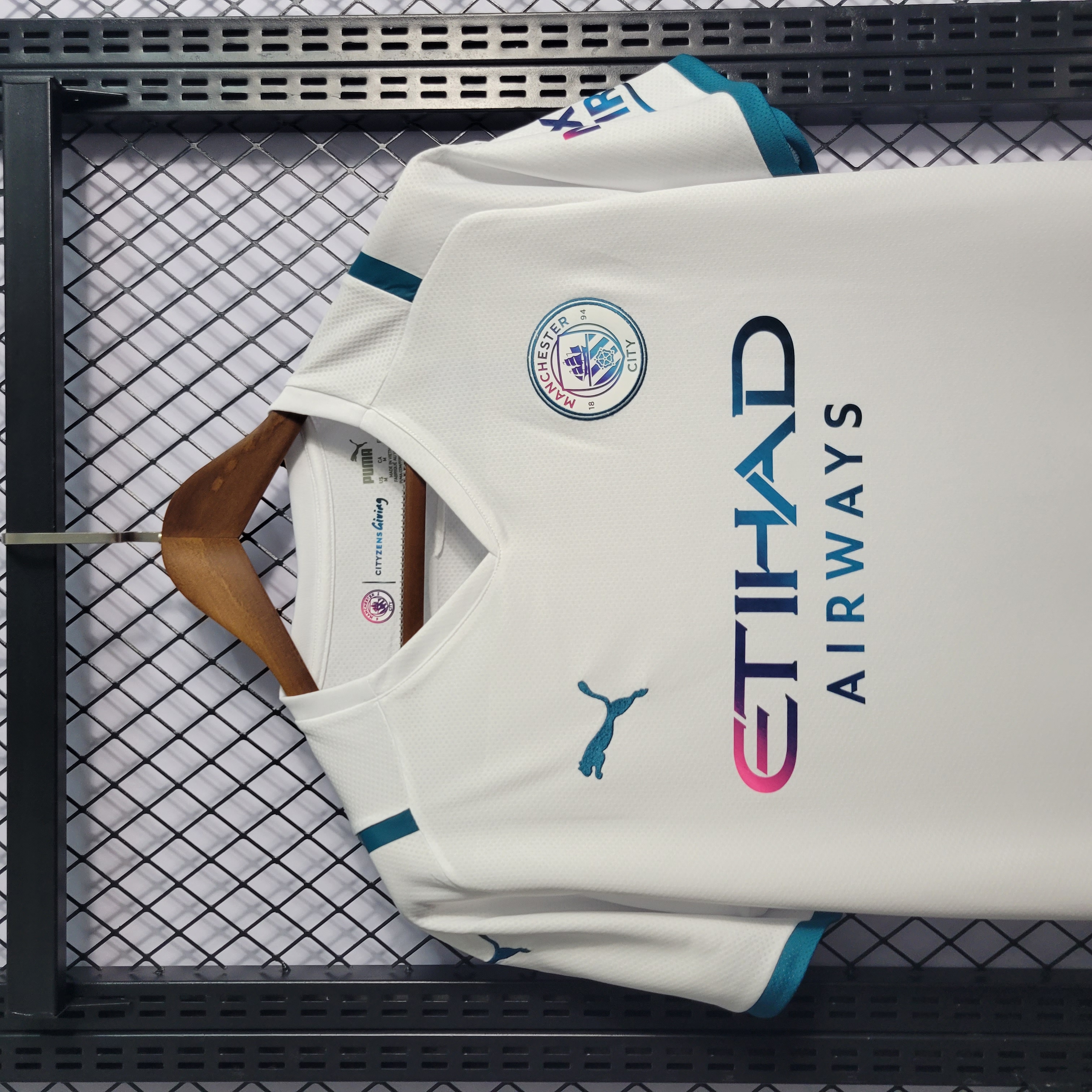 ManixJersey.com | Manchester City 21-22 Away Stadium Jersey - Fans Version -Customize Name, Number and Patch | Worldwide Shipping