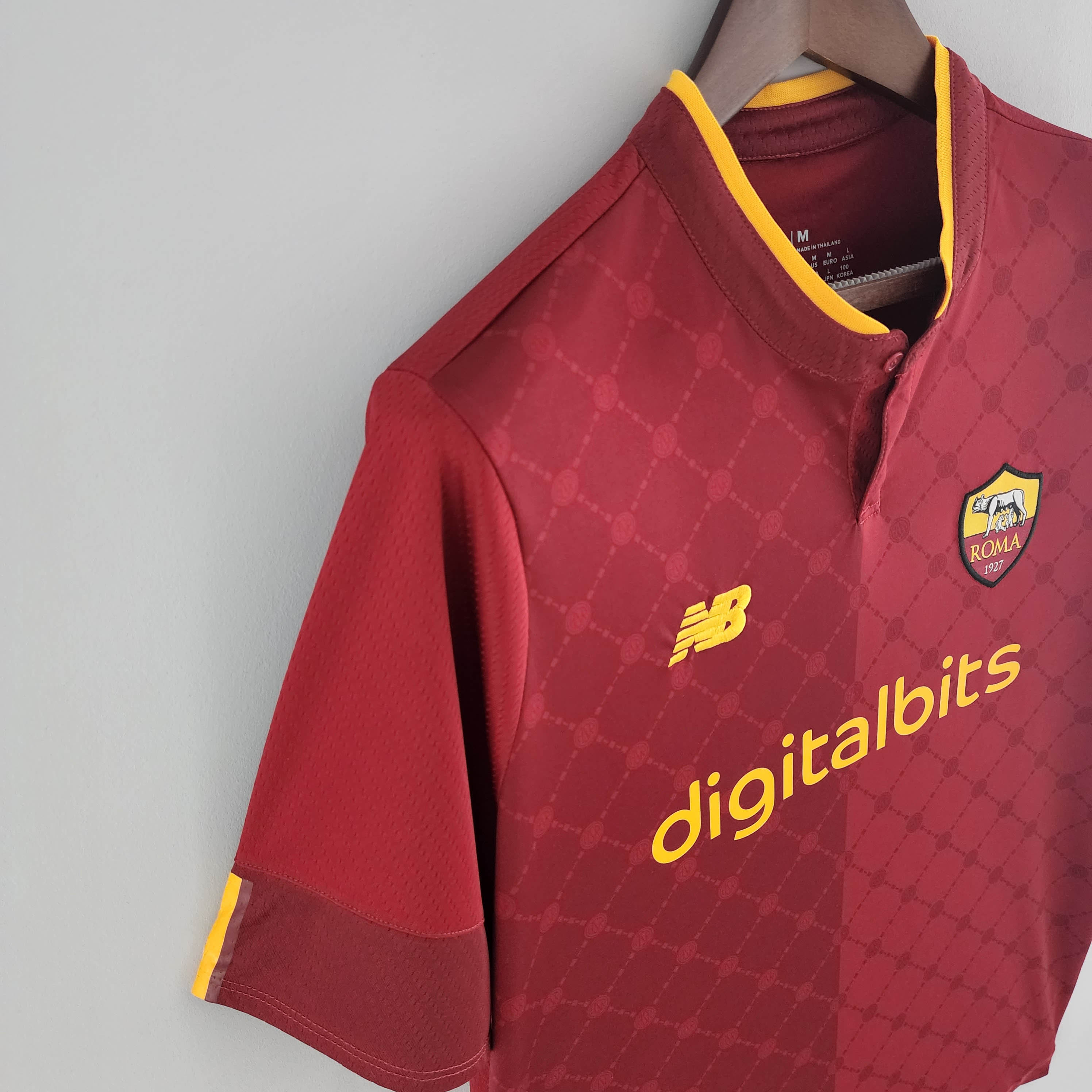 2022/2023 Roma Home Soccer Jersey 1:1 Thai Quality:football jersey mysite: unitedjerseyfootball 邓江浪:football