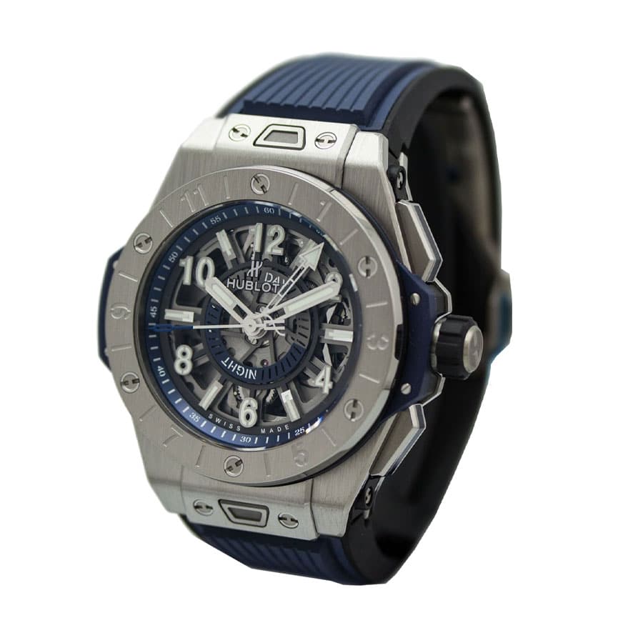 hublot big bang unico gmt titanium 45mm mens watch 471 nx 7112 rx 3