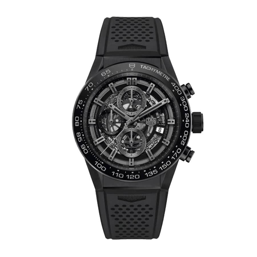 Tag Heuer Carrera Full Black Replica-fasswatch