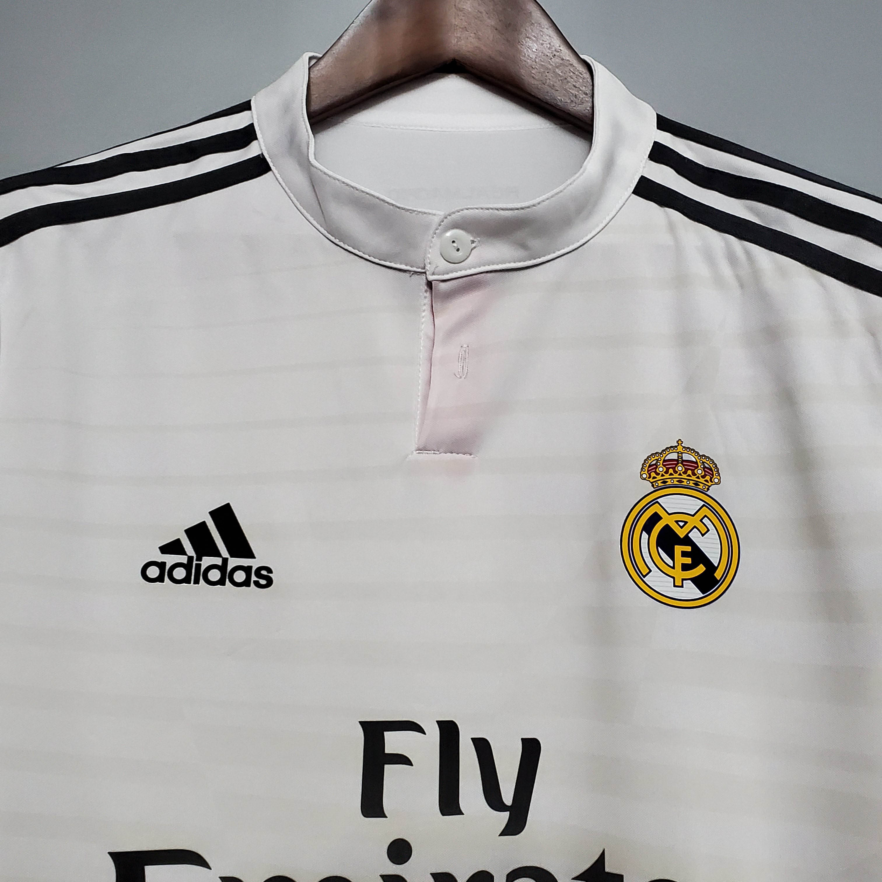 Retro Long Sleeve 2014/2015 Real Madrid Home:football jersey mysite: unitedjerseyfootball 邓江浪:football