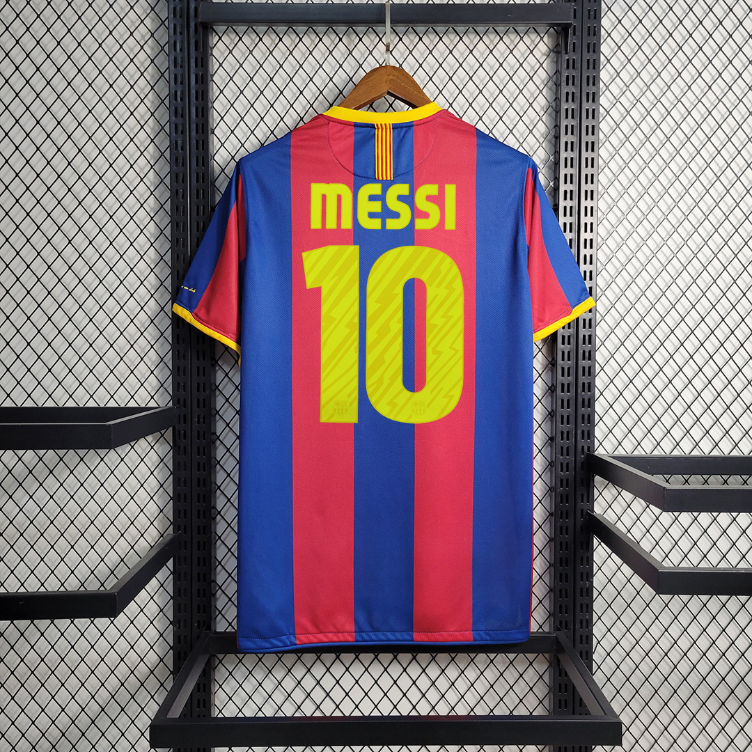 GlobeJersey-Retro Barcelona 10-11 Home Stadium Jersey