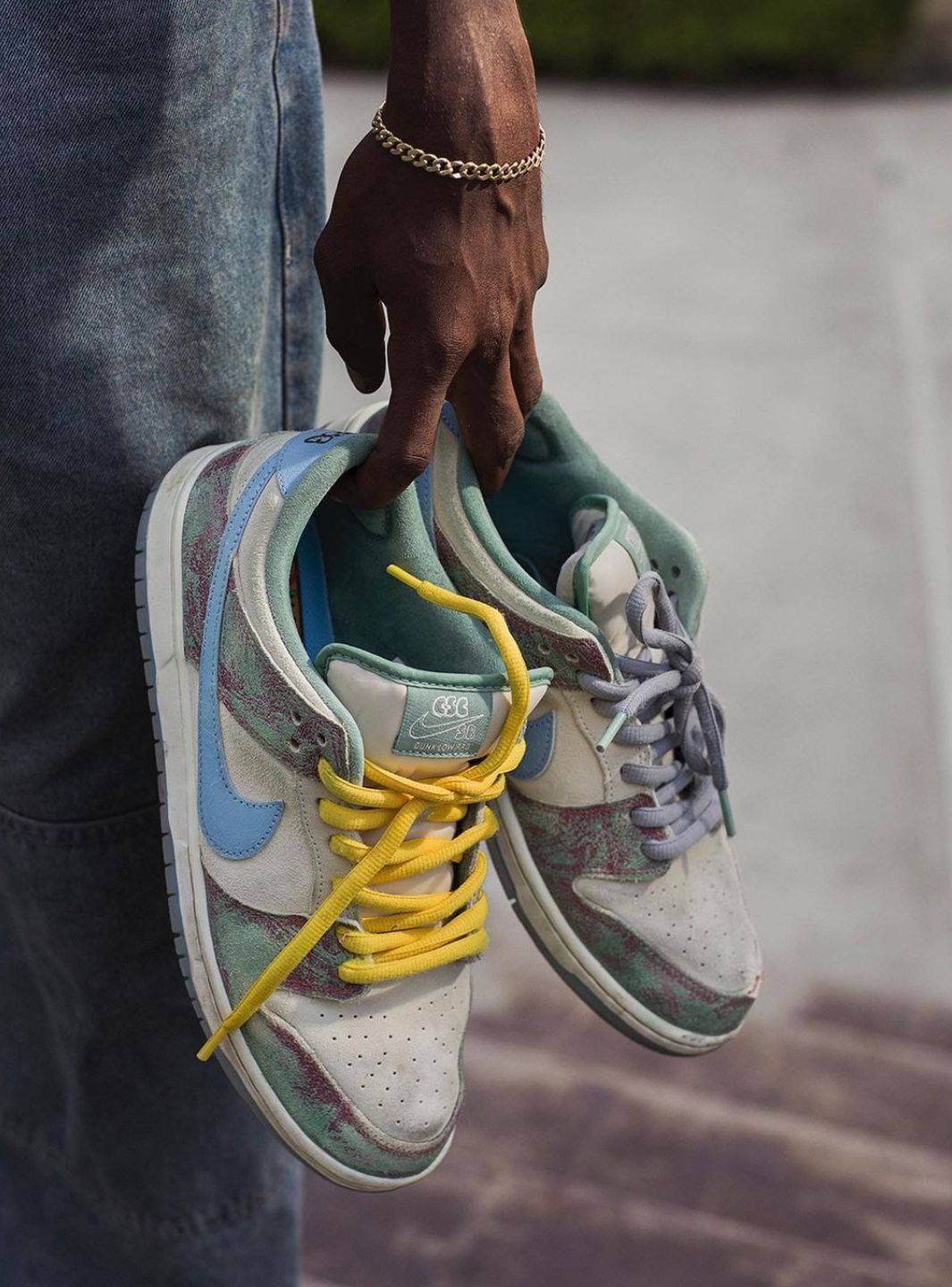 Nike SB Dunk Low Crenshaw Skate Club、NIKE、Cacoeks