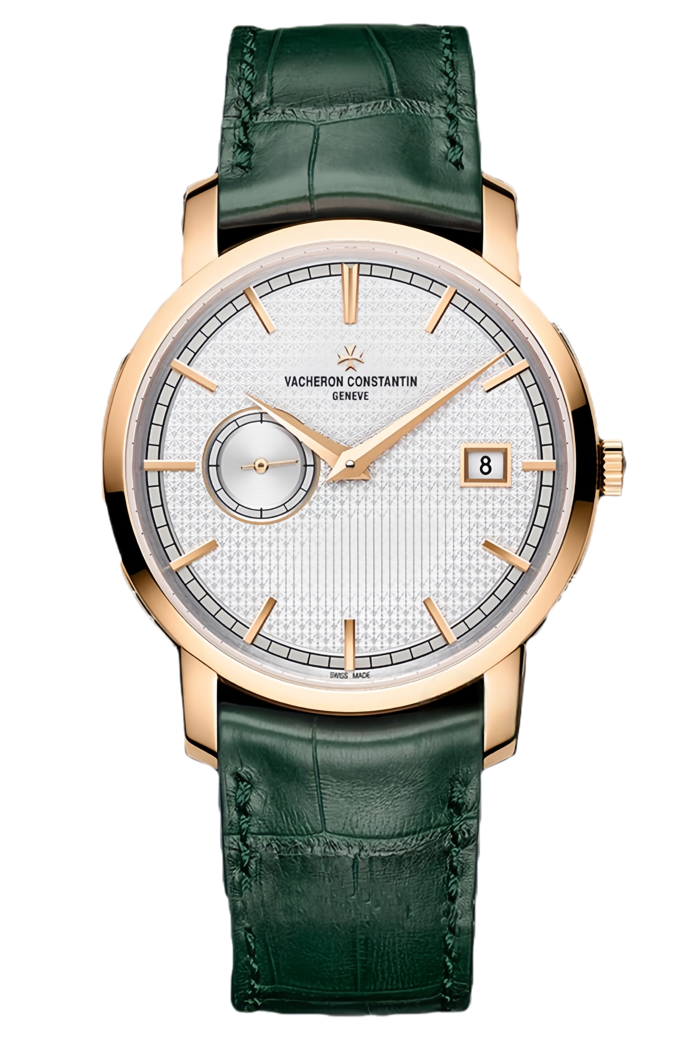 Vacheron Constantin Traditionnelle Ref. 87172/000R-B608 Super Clone Watch – Rose Gold Case Champagne Guilloché Dial Swiss Replica