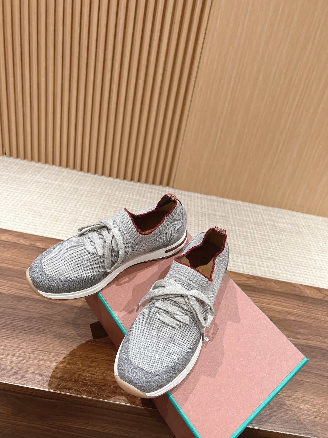 LP BASIC 360 FLEXY WALK SNEAKER LIGHT GRAY AND GRAY FABRICS、mysite、Cacoeks