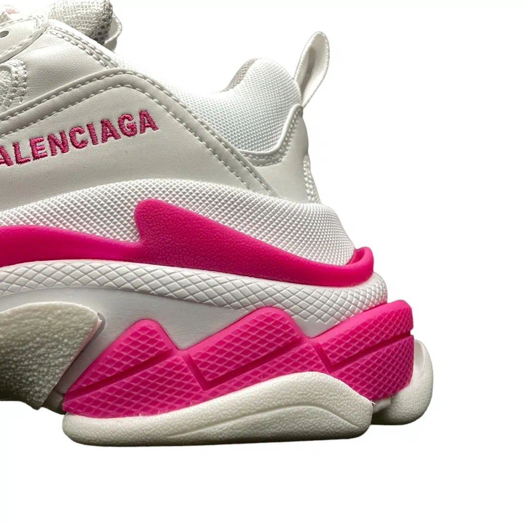 Balenciaga Triple S Sneaker Fluo Pink White、mysite、Cacoeks