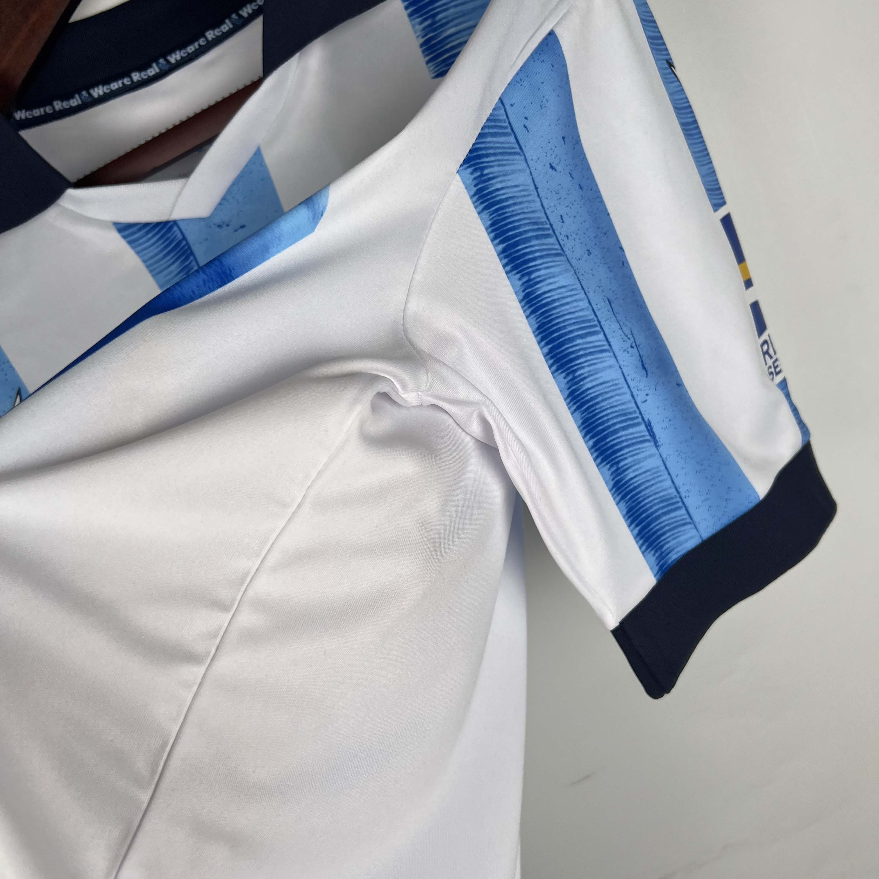 2023/2024 Real Sociedad Home Football Shirt:football jersey mysite: unitedjerseyfootball 邓江浪:football