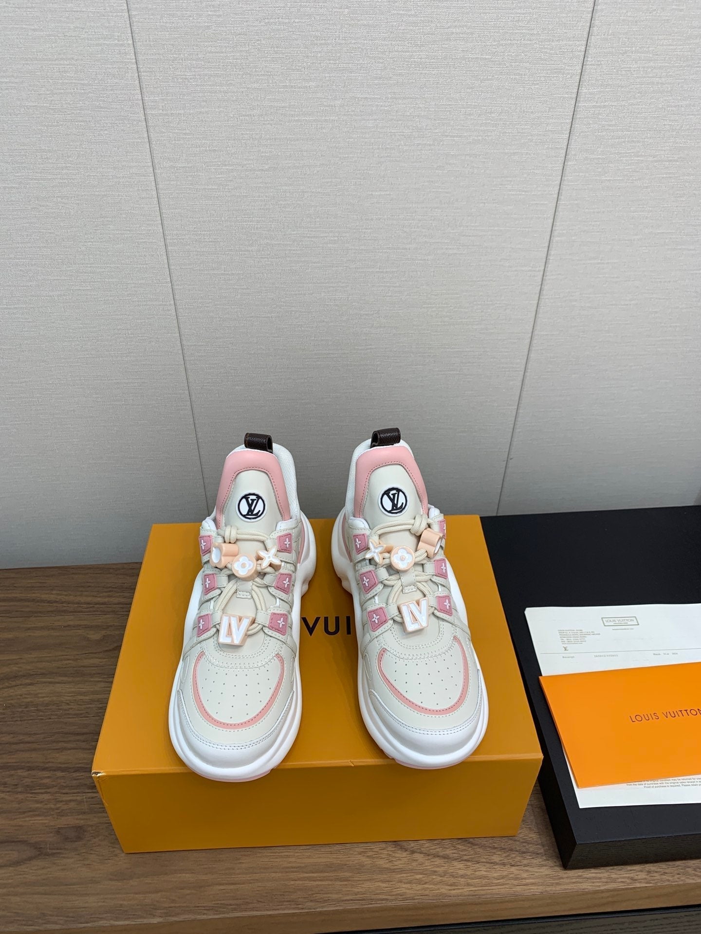 LV ARCHLIGHT SNEAKER BEIGE MIX LIGHT PINK、mysite、Cacoeks
