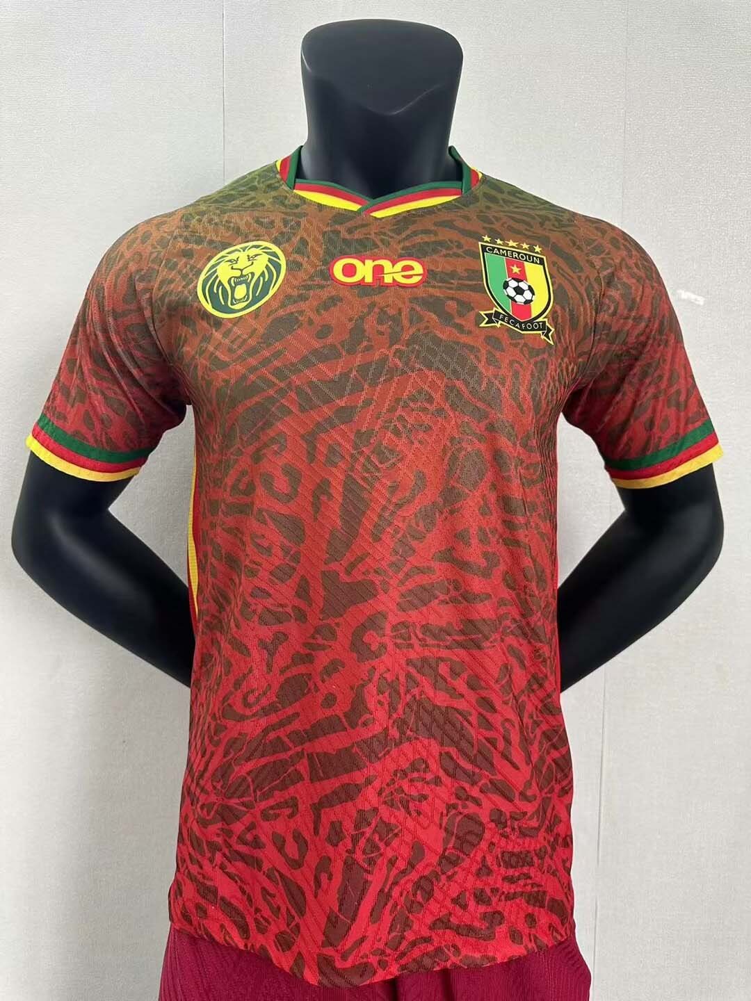 2024 Player Version Cameroon Away Football Shirt-mysite Custom Football Kit- Nextkits