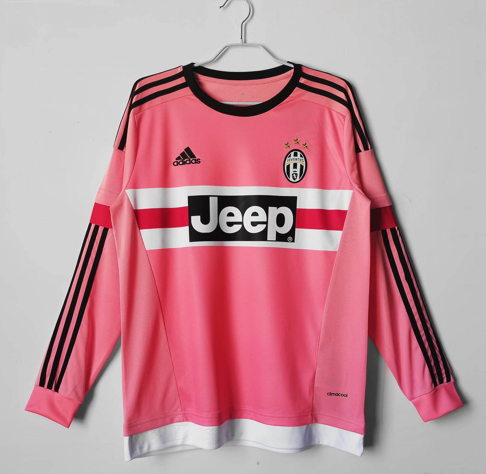 2015/2016 Retro Long Sleeve Juventus Away Soccer Jersey-mysite Custom Football Kit- Nextkits