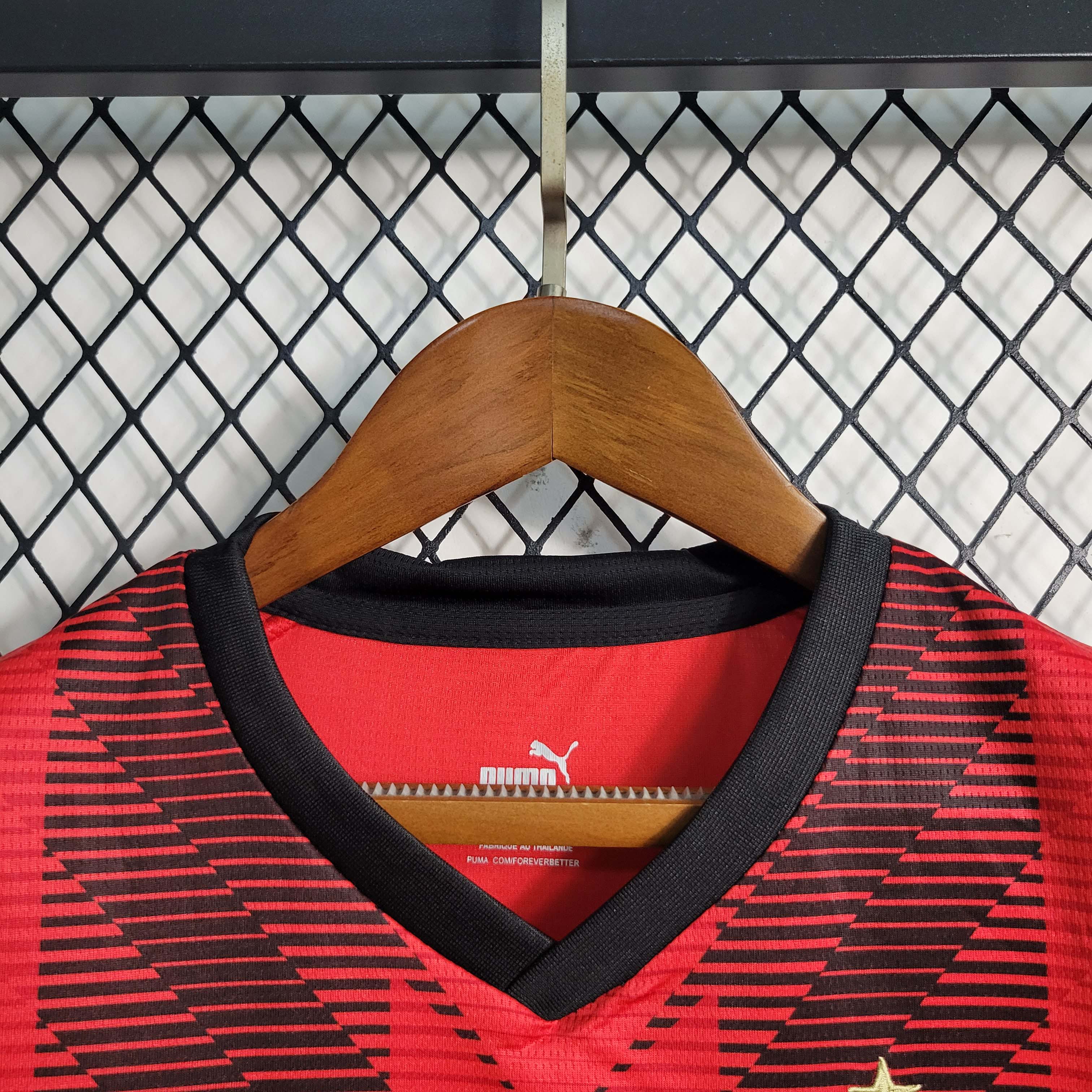 Kids Size 2023/2024 AC Milan Soccer Jersey Home 1:1 Thai Quality:football jersey mysite: unitedjerseyfootball 邓江浪:football