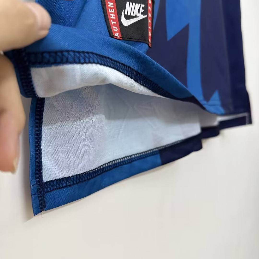 Higojerseys-Retro Arsenal 95-96 Away Long Sleeve Jersey