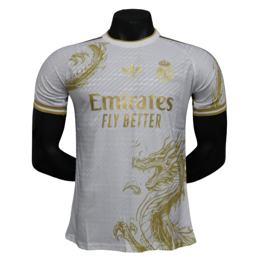 25-26 Real Madrid Special Edition White soccer jersey-Player Version: Ajax 24-25 Home Stadium Jersey - Fans Version mysite: Adidas luxuryfootballshirts.com: https://www.luxuryfootballshirts.com/