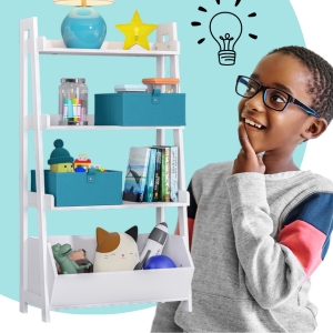 boy and Ladder shelf
