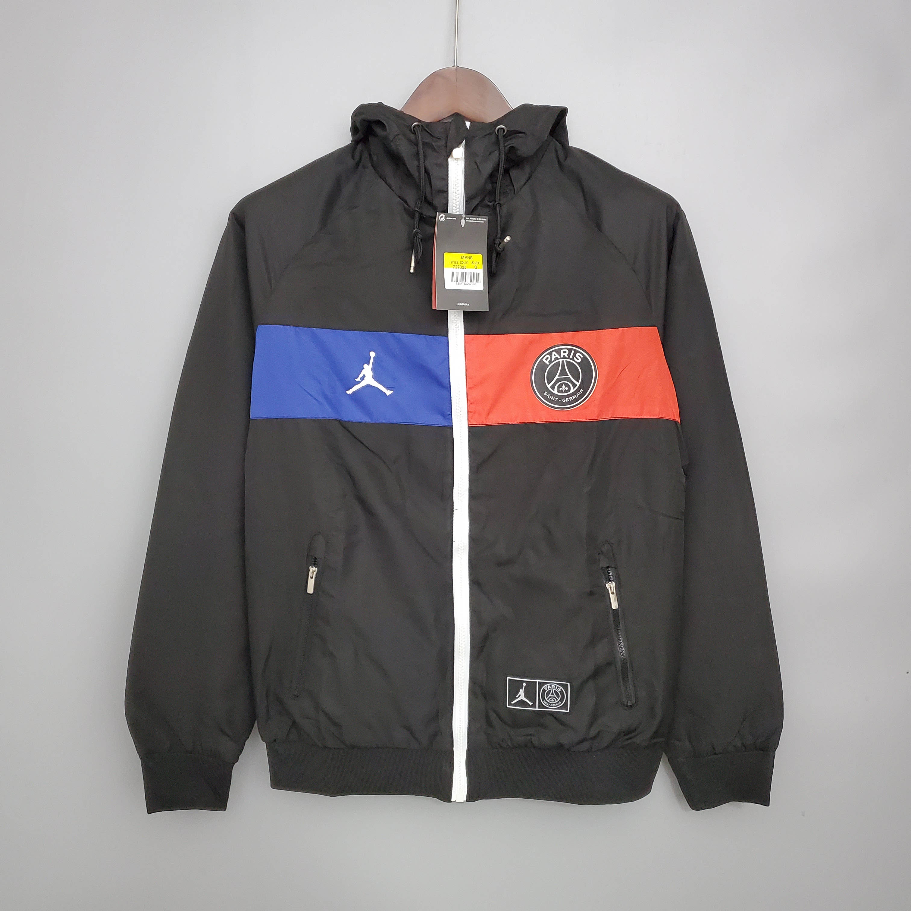 2021 Windbreaker Psg Paris Saint-Germain Black:football jersey mysite: unitedjerseyfootball 邓江浪:football