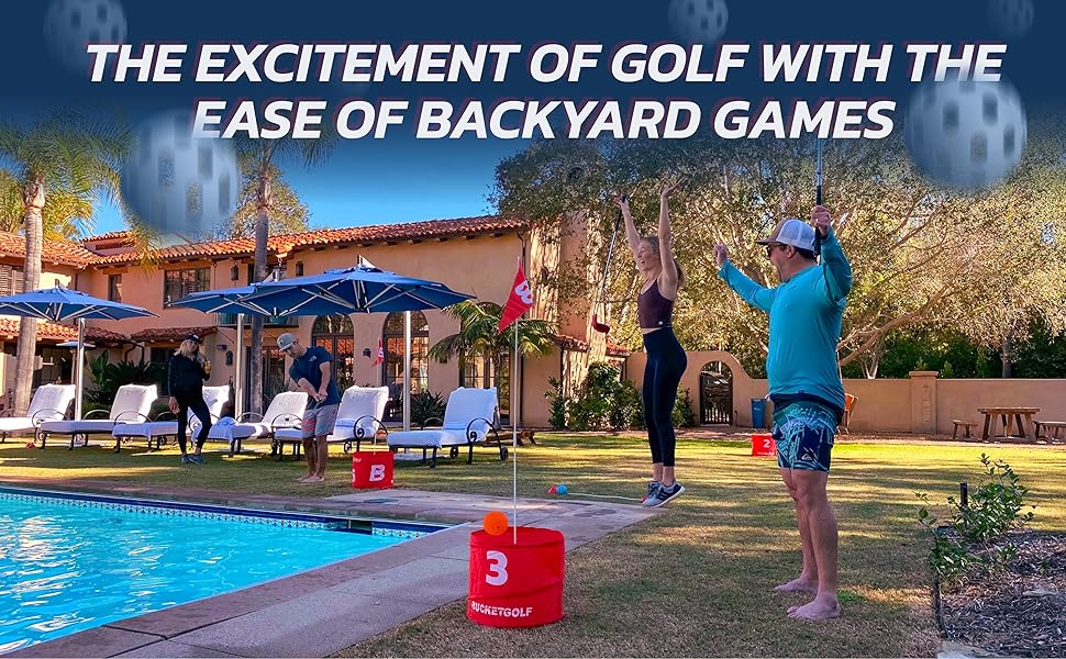 The excitement of golf with the ease of backyard games