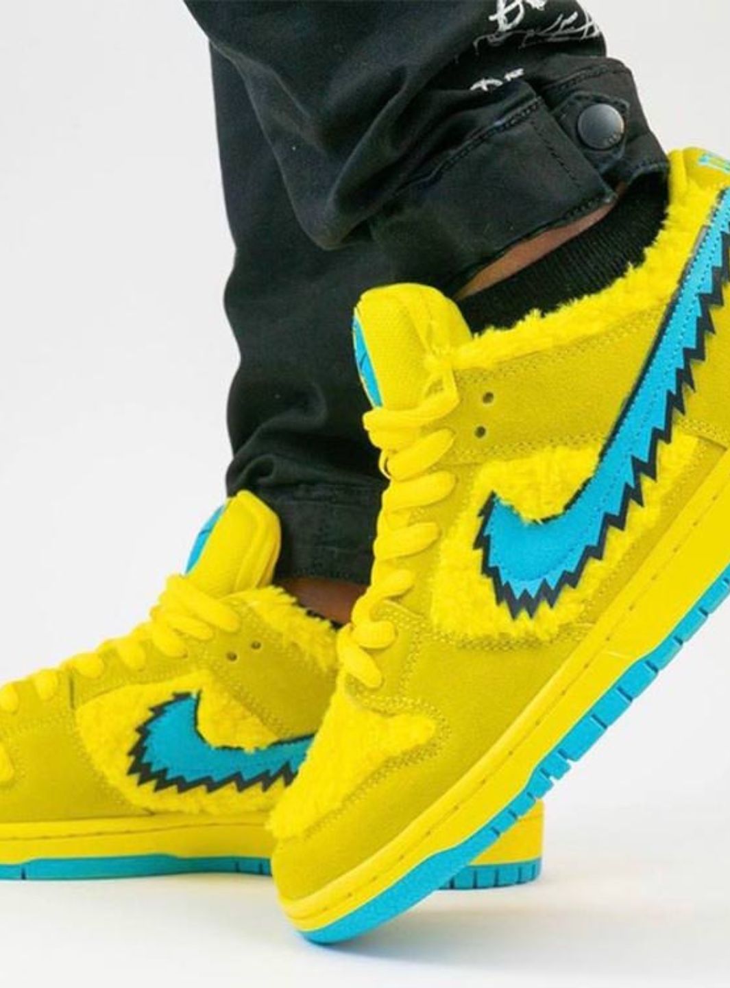 Nike SB Dunk Low Grateful Dead Bears Opti Yellow、NIKE、Cacoeks