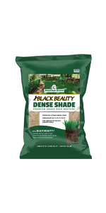 grass seed dark green sun shade lawn grasses fertilizer ultra sunny shady dense traffic black beauty