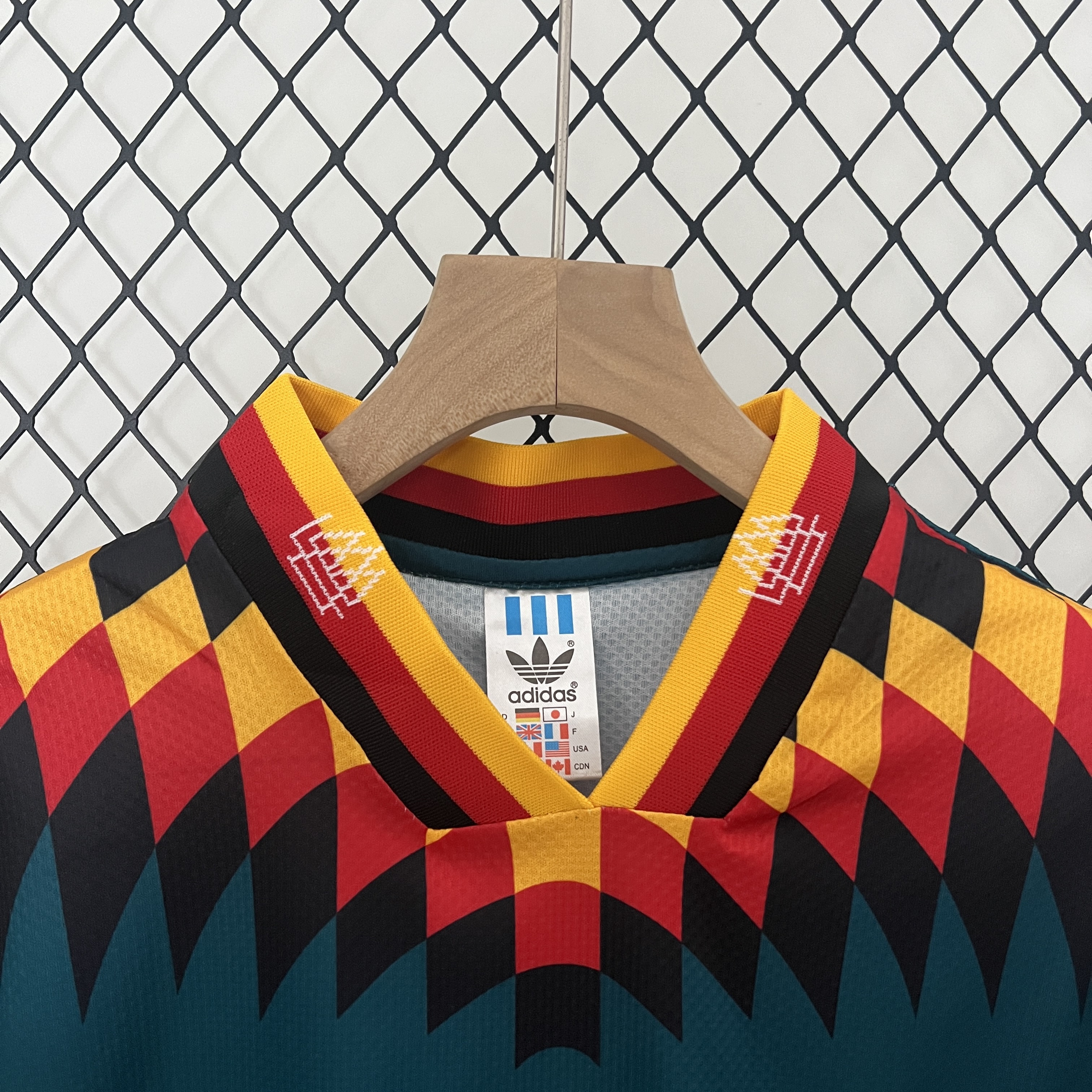 SIUjerseys-Retro Germany 1994 Away Stadium Kids Kit
