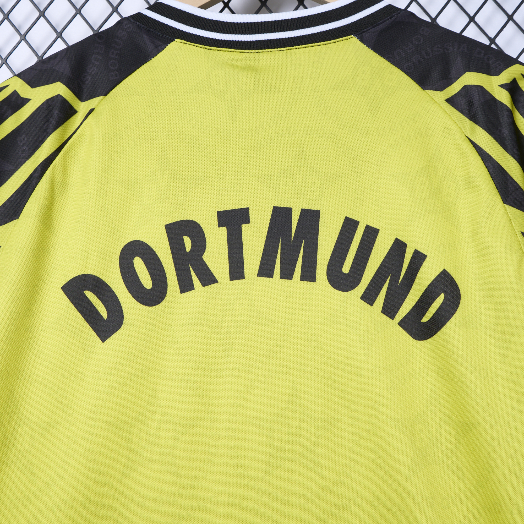 ManixJersey.com | Dortmund Retro 94-95 Home Shirt -Customize Name, Number and Patch | Worldwide Shipping