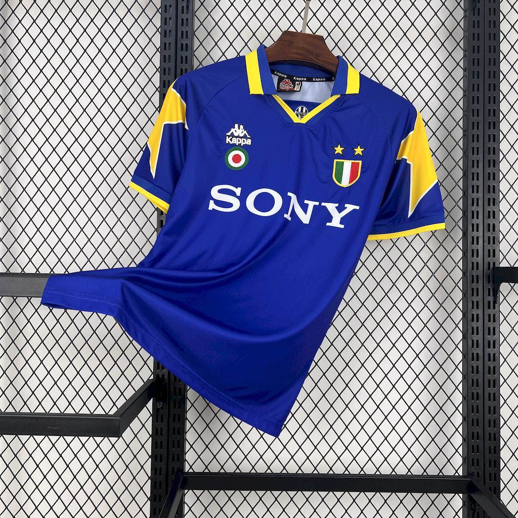 1995/1996 Retro Juventus Away Football Shirt 1:1 Thai Quality:football jersey mysite: unitedjerseyfootball 邓江浪:football